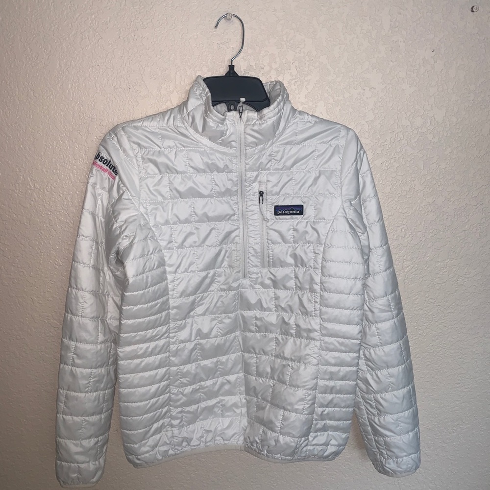 Patagonia nano puff white size s